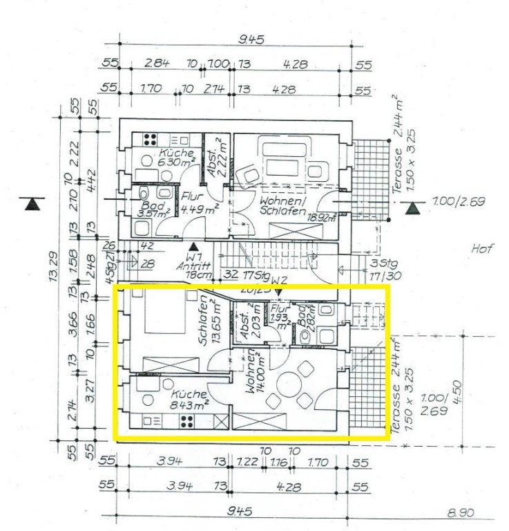 Schöne 2 Zimmer Wohnung mit Südbalkon in Buckau – Bernburger Str. 16, 39104 Magdeburg Buckau – Vorschaubild 3