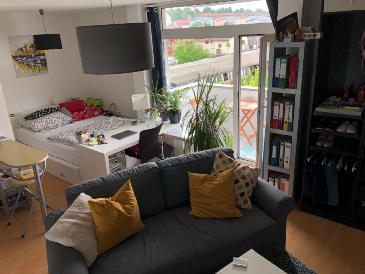 Hochschulnahes 1Zimmer Studentenappartment mit Balkon 1Zimmer