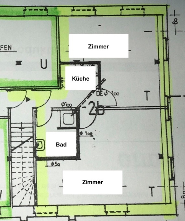 Wohnung Innenstadt Lagesche Straße 6 - Grundriss