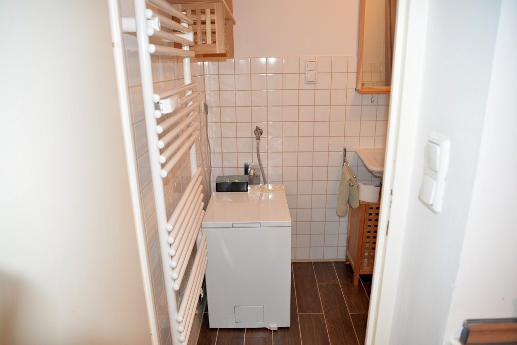 Flat Altstadt-Lehel Altstadt Hackenviertel - Badezimmer Waschmaschine