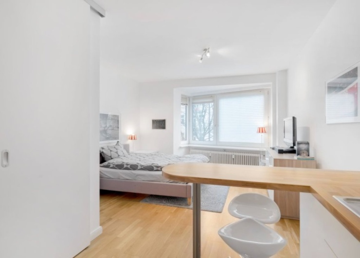 zentrales Studio Apartment an der Alster 1ZimmerWohnung in Hamburg