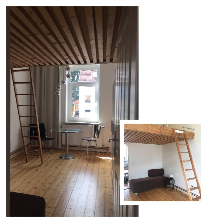 WG-Zimmer Bothfeld Gernsstr - Zi 2 mit Hochbett