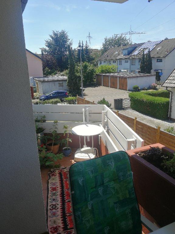 WG-Zimmer Haslach Spitalfeldweg 10 - Balkon