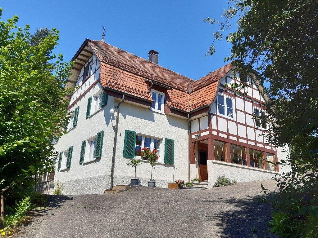 Habitación en WG Bergatreute Löffelmühle 2 - Das Haus von Außen