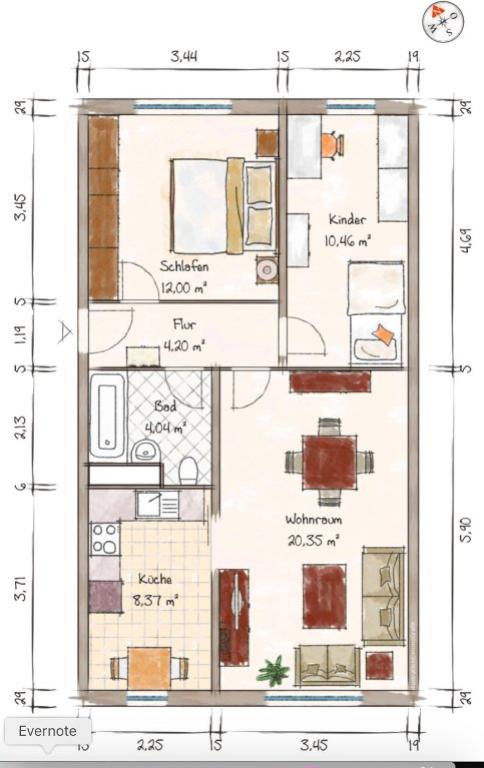 Gemütliche 3-Zimmer Wohnung direkt an der Oberbaumbrücke mit Blick auf die Spree – Stralauer Allee 35 a, 10247 Berlin Friedrichshain – Vorschaubild 20