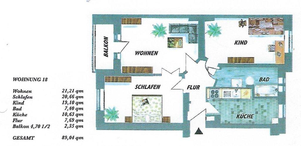Helle zentrale Wohnung in Fhain 3 Minuten von S/U Bright central flat in Fhain 3 minutes from S/U – Waldeyerstraße 9, 10247 Berlin Friedrichshain – Vorschaubild 9