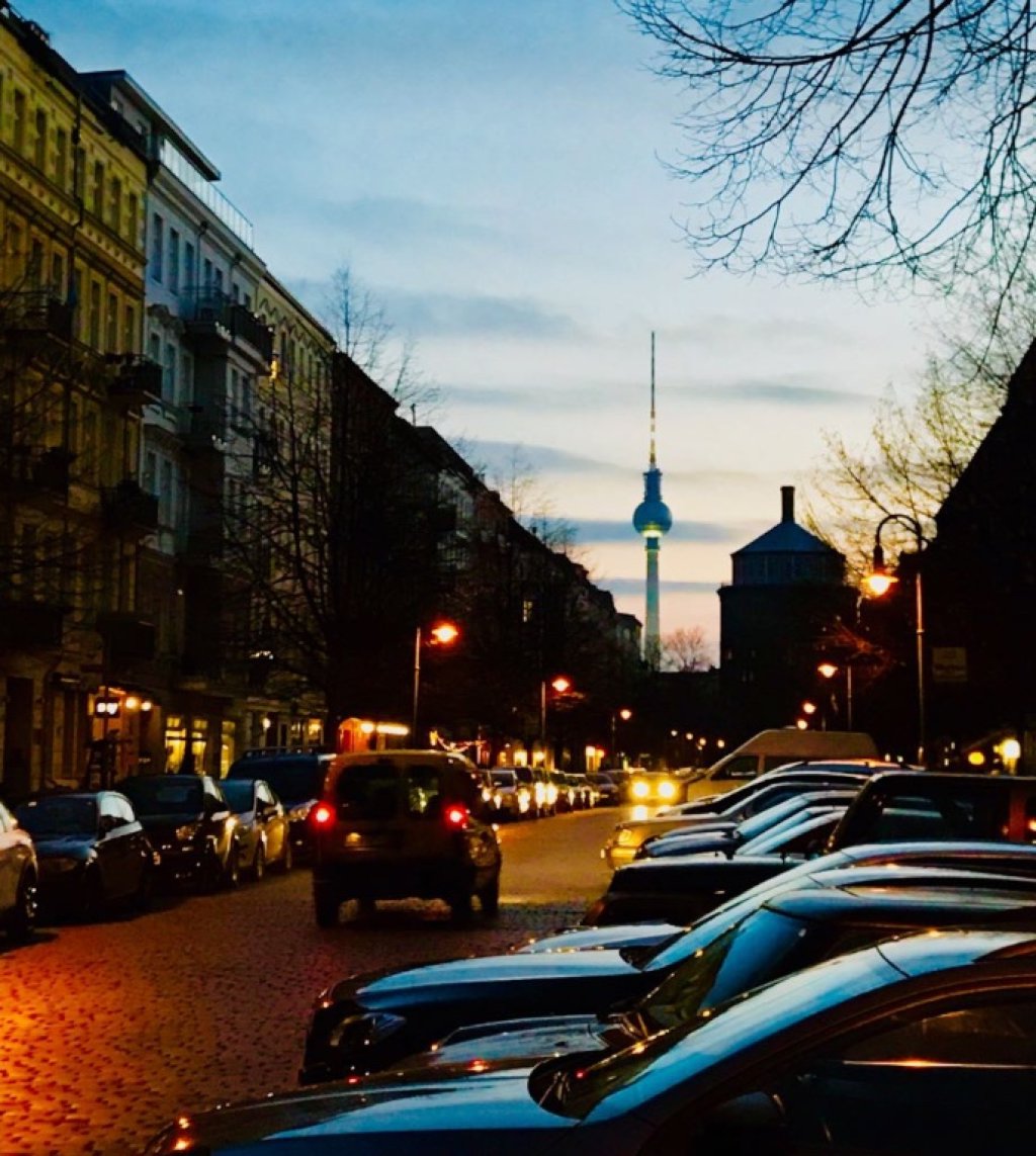 Flatshare Prenzlauer Berg Ryke Str. - Local view on a summer evening
