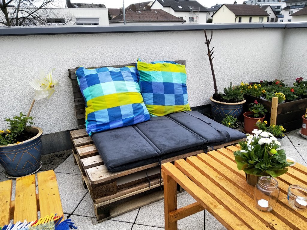 WG-Zimmer Gießen Ulner Dreieck - Dachterrasse