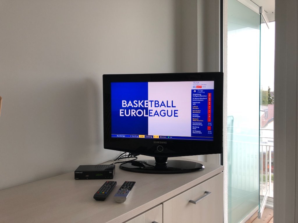 1-Zimmer-Wohnung Planegg/ Martinsried Lochhamerstraße 7 - Fernseher/ Radio