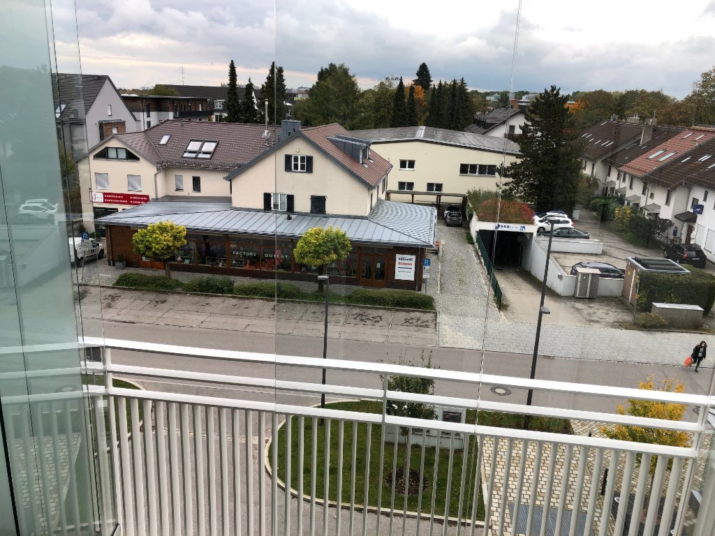 1-Zimmer-Wohnung Planegg/ Martinsried Lochhamerstraße 7 - Ausblick von Loggia
