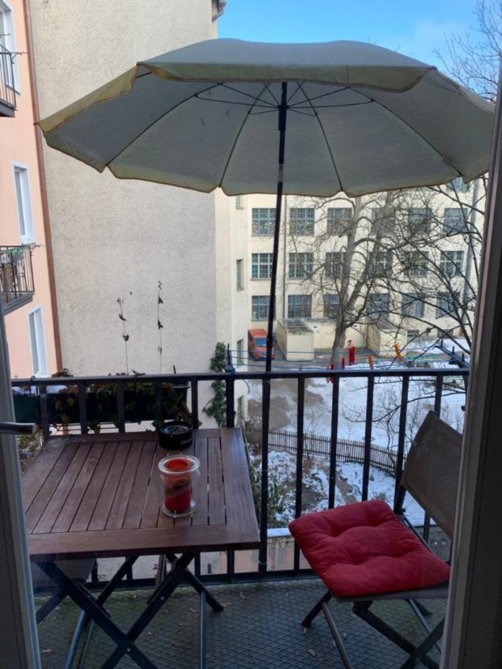 WG-Zimmer Haidhausen Flurstr. 2 - Balkon