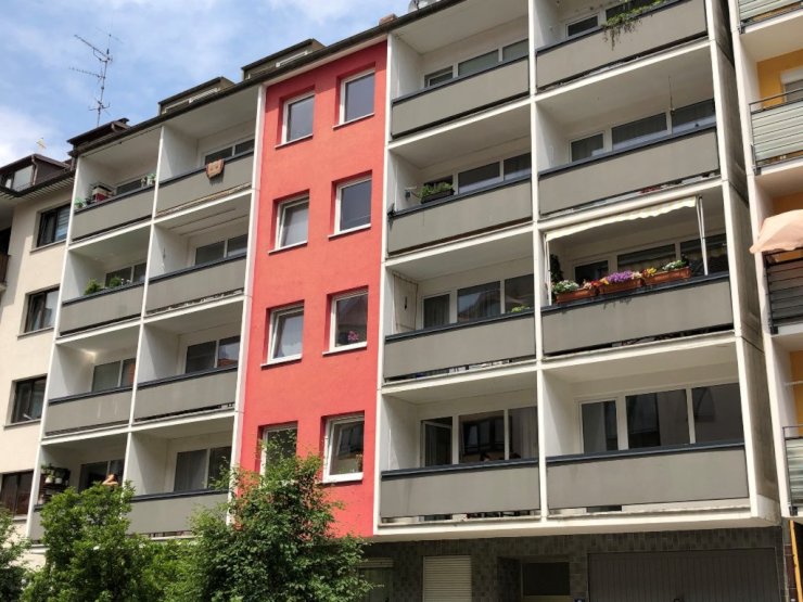 Möblierte 2-Zimmer-Wohnung mit Balkon / furnished 2-rooms with balcony