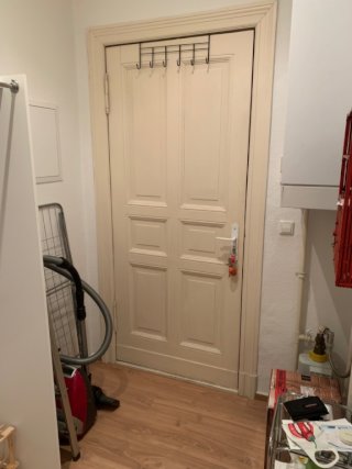 Vollmöblierte 1-Zimmer-Wohnung in Hochparterre-Hinterhaus zur Zwischenmiete