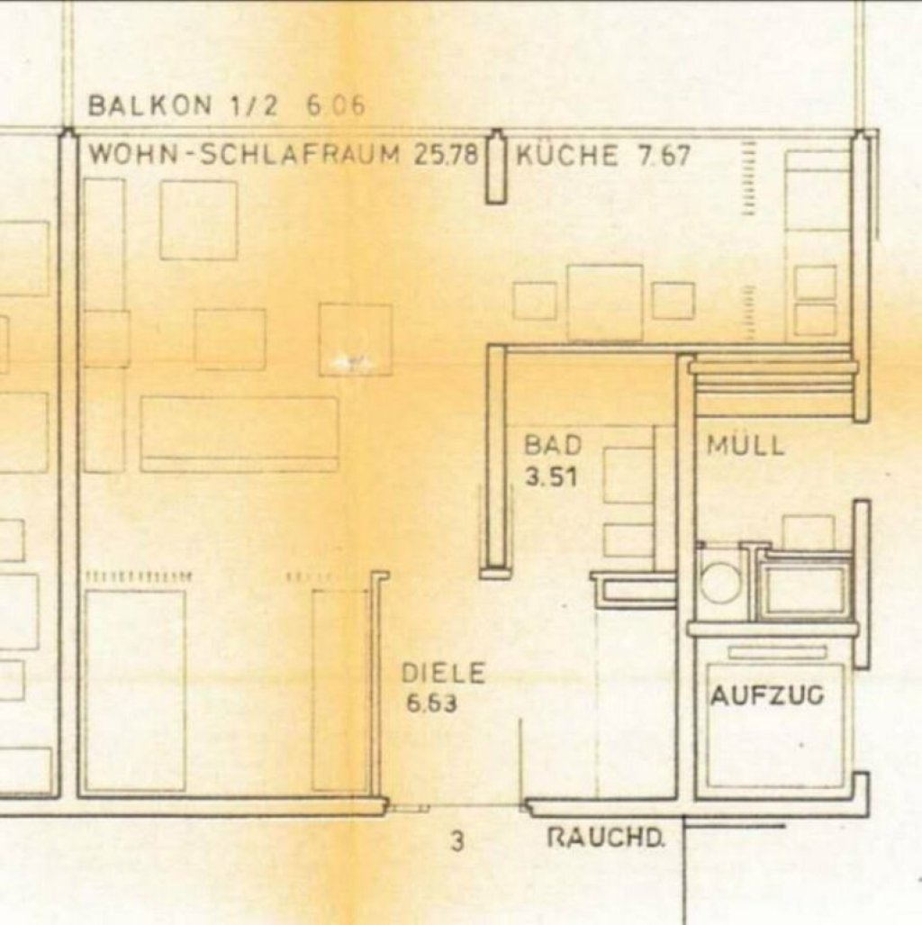 Estudio Bogenhausen Erkweg - Grundriss