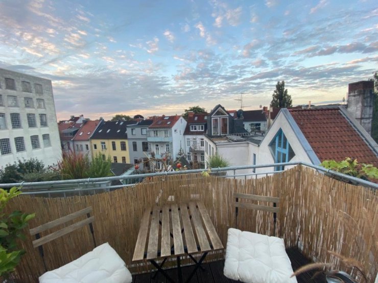 helle Wohnung mit Südbalkon Mitten im Bremer "Viertel" Wohnung in