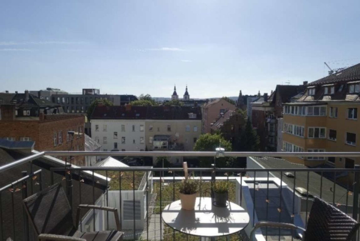 Flatshare Innenstadt Heinrichstraße 4a - Unser Balkon