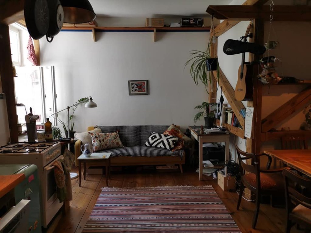 Apartamento Friedrichshain Simon-Dach-Str. - Wohnzimmer