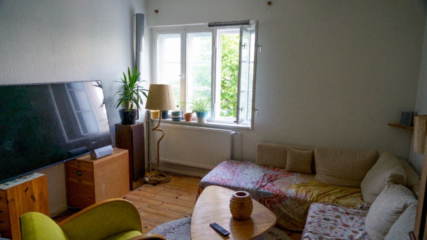 WG-Zimmer Prenzlauer Berg Topsstr. - Wohnzimmer