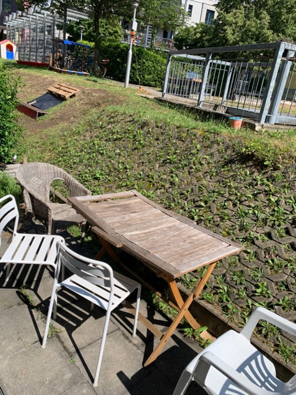 WG-Zimmer Lindenthal Flotowstraße 1 - Terrasse