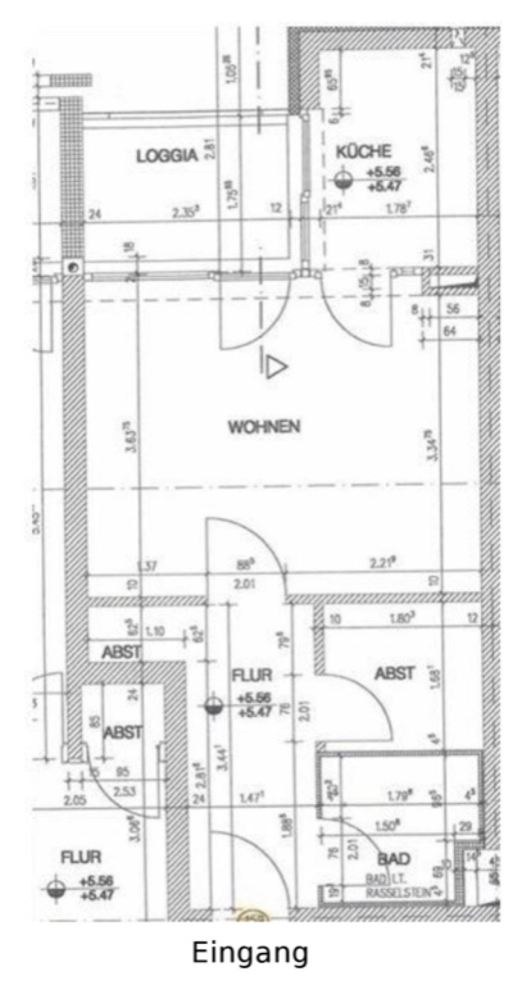 Helles Apartment/Wohnung, 1,5 - 2 ZKB in Münster mit Loggia und Tiefgaragenplatz – 48161 Münster Gievenbeck – Vorschaubild 17
