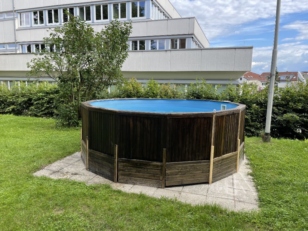 WG-Zimmer Hohenheim Filderhauptstraße 159 - Unser Pool
