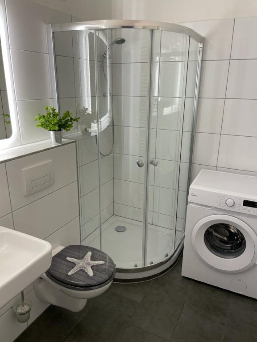 1 Room Flat Oberrad Offenbacher Ldstr. 469 - Bad
