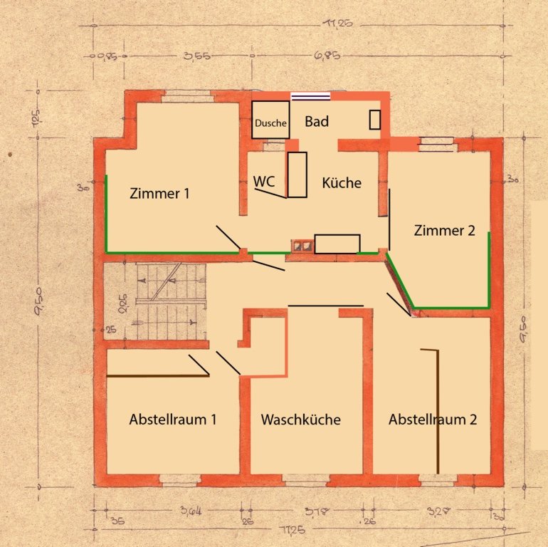 Helle 2-Zimmer-Wohnung mit Küche, Stuttgart – von privat – Wohnen im Grünen, in der Stadt! Hochwertig saniert, mit Einbauküche, Echtholzparkett, Tageslichtbad | Hochwertige und umfangreiche Ausstattung – Im Degen 36, 70327 Stuttgart Wangen – Vorschaubild 19