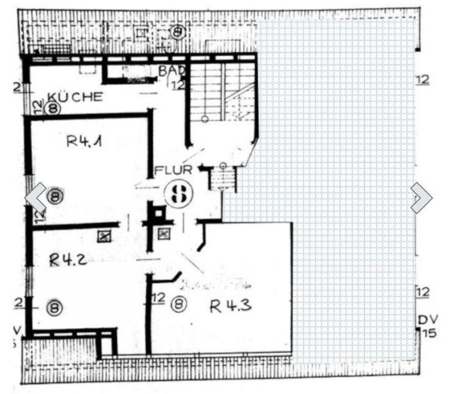 Flatshare Bad Cannstatt Rosenausstrasse 27 - Grundriss