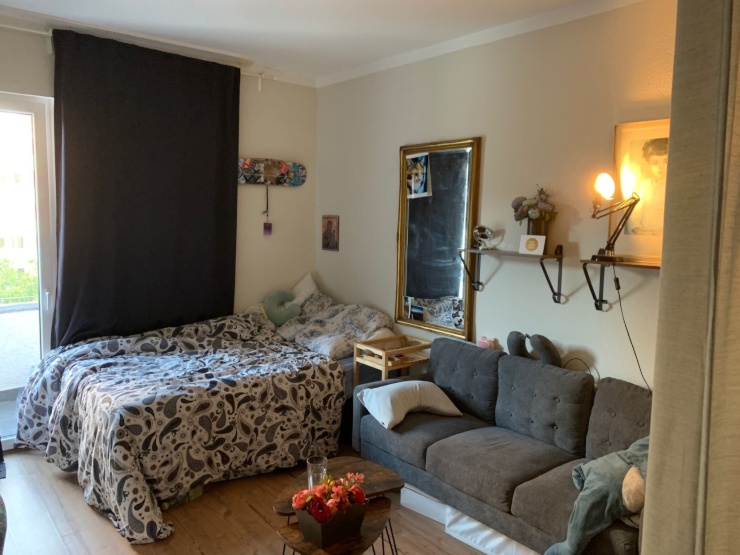 WGZimmer mit Balkon am Südbahnhof / 400 Euro WARM Möbliertes WG Zimmer KölnNeustadtSüd