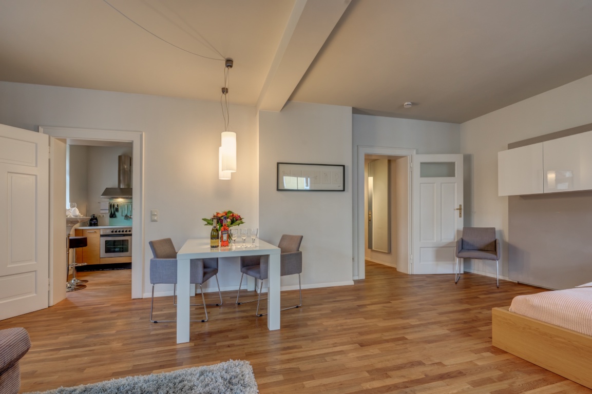 1-Zimmer-Wohnung Sendling Oberländerstraße 29 - Wohnbereich – Essen