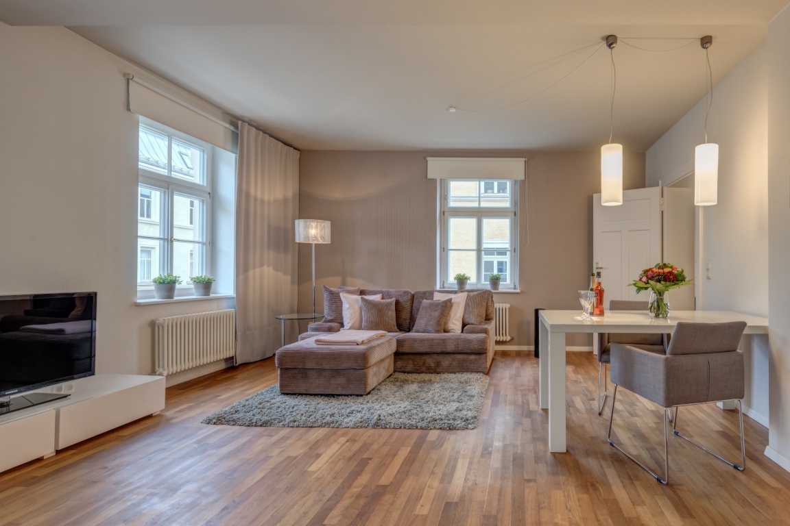 1-Zimmer-Wohnung Sendling Oberländerstraße 29 - Wohnbereich
