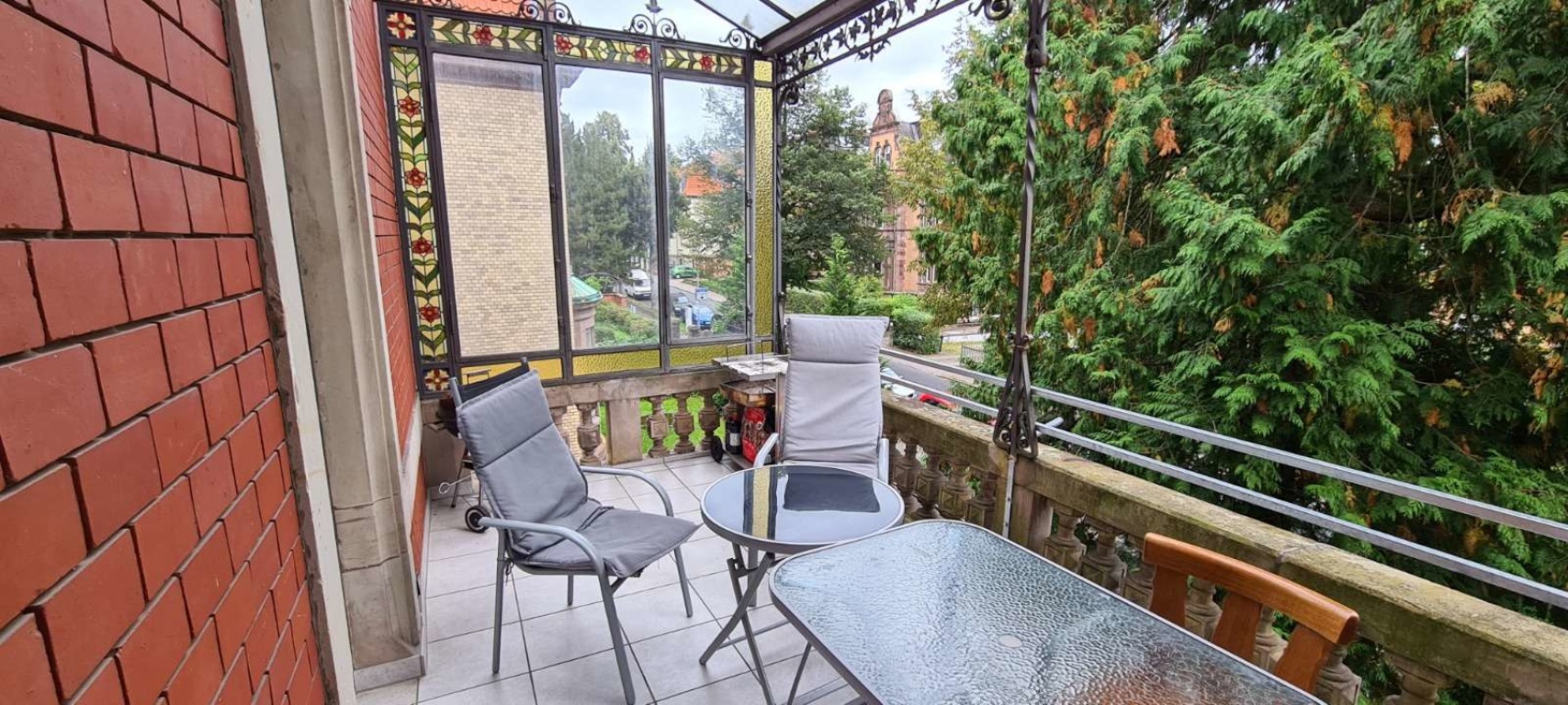 Habitación en WG Innenstadt Planckstraße 5 - Gemeinsam genutzter Balkon