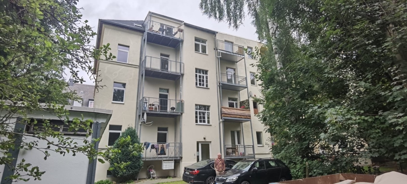 WG-Zimmer Altchemnitz Paul Gruner Straße 104 - Haus Ansicht von außen