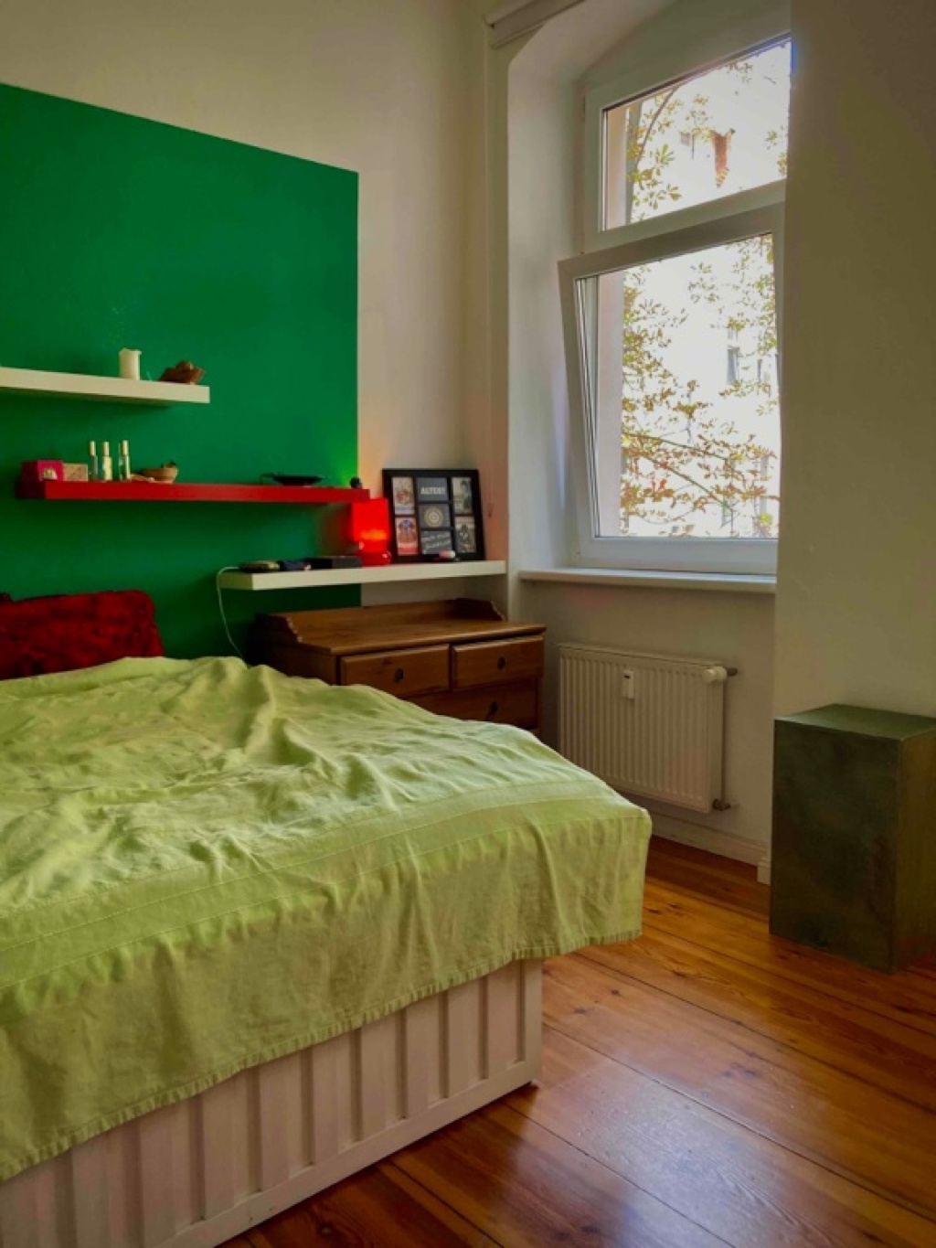 Wohnung Friedrichshain Wühlischstrasse 27 - Warm light and colors give extra coziness during bleak winter days.