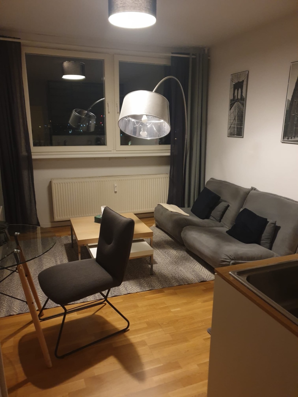 1 Room Flat Mitte Fischerinsel 1A - Wohnbereich / Living