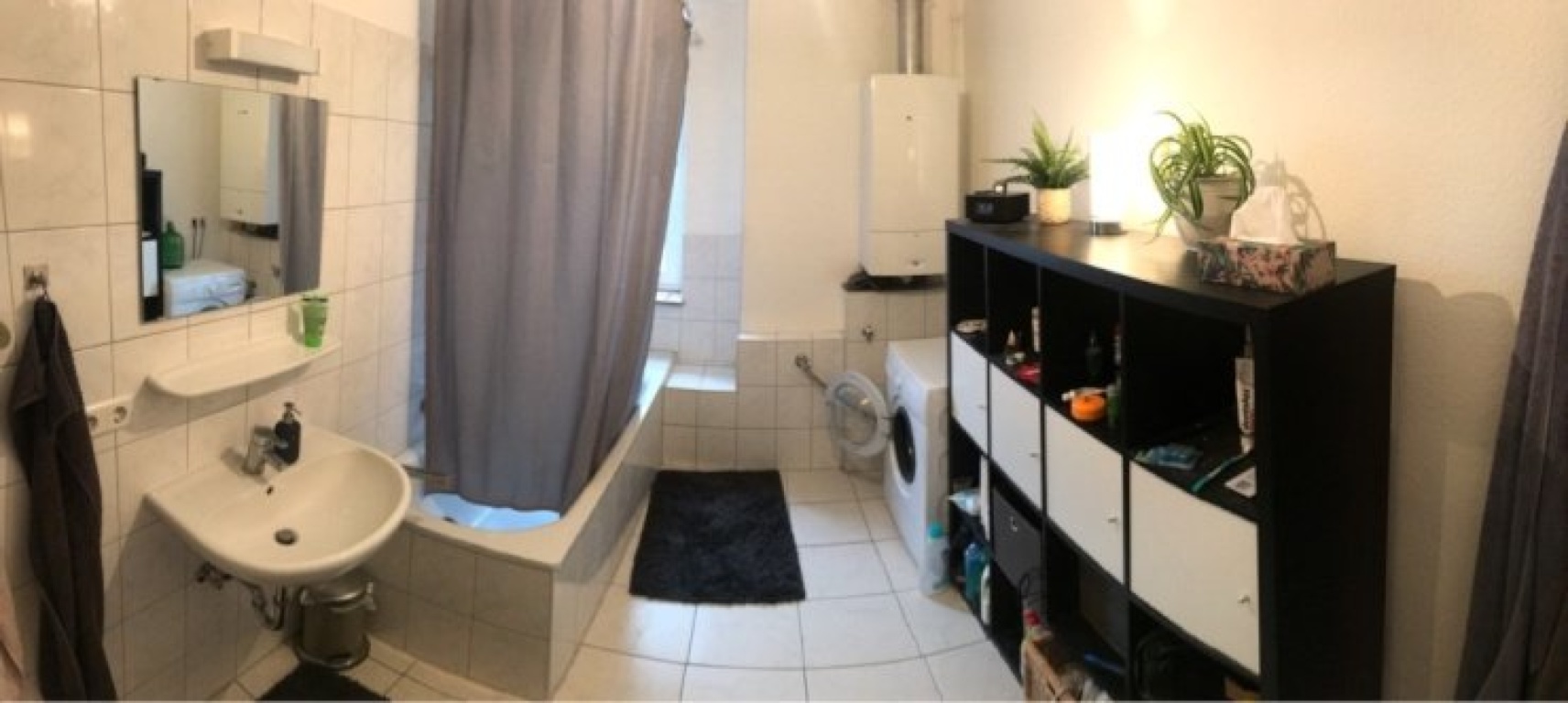 Habitación en WG Stuttgart Mitte Hauptstätterstr 106A - Bad