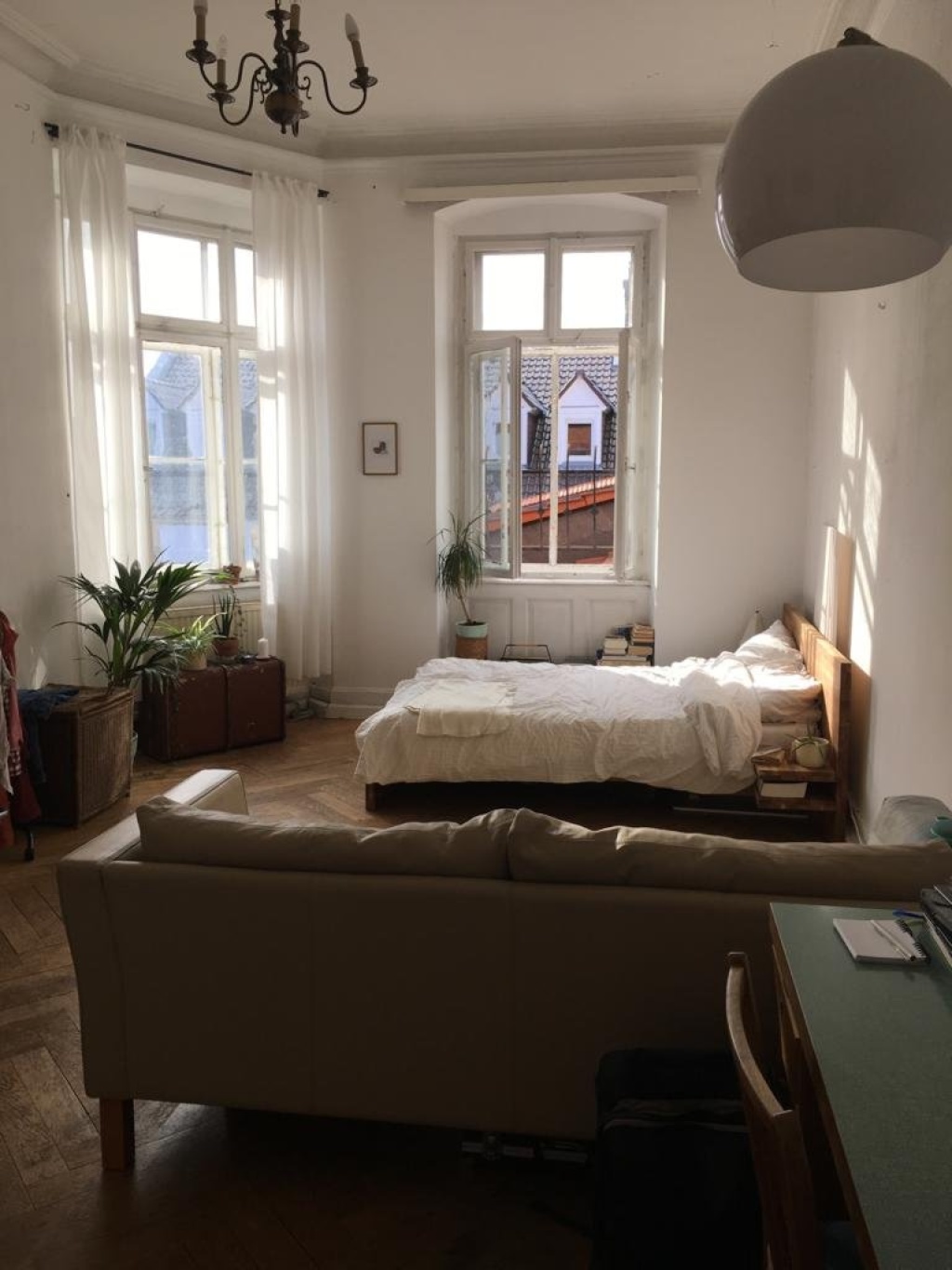 Habitación en WG Neuenheim Brückenstr. - aktuelle Ansicht des Zimmers