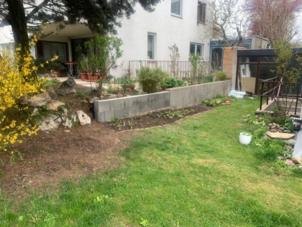 WG-Zimmer Vaihingen Othellostraße 20 - Garten