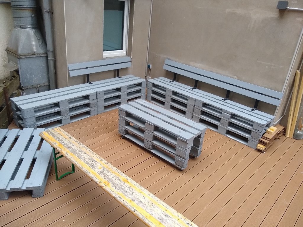 WG-Zimmer Aachen Wirichsbongardstraße 27 - Dachterrasse