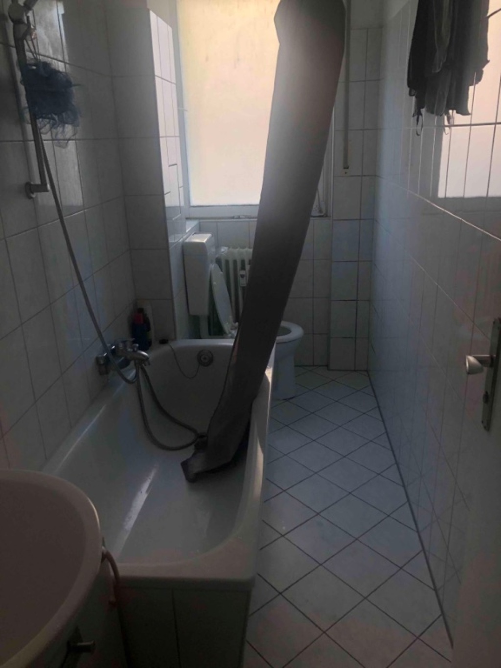 Habitación en WG Mitte Wolgaster Straße - Badezimmer