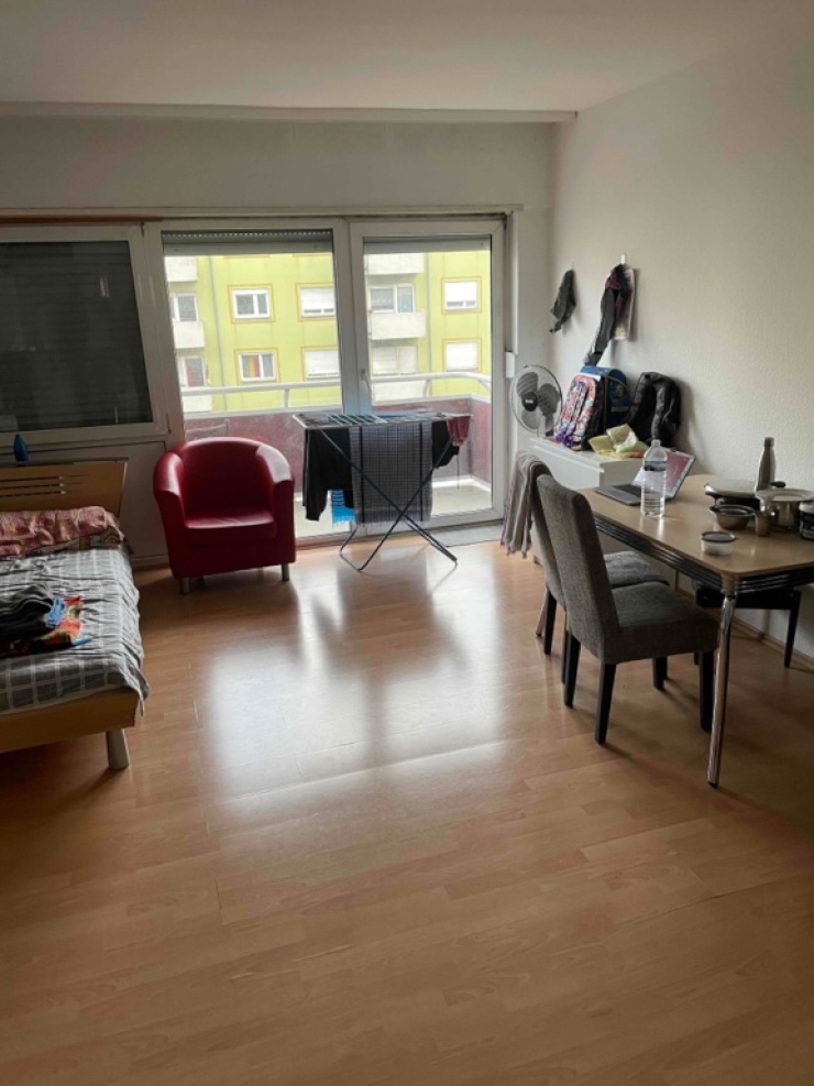 Geräumige 1Zimmer Wohnung Mannheim Jungbusch m. 2 Balkonen 1ZimmerWohnung in Mannheim