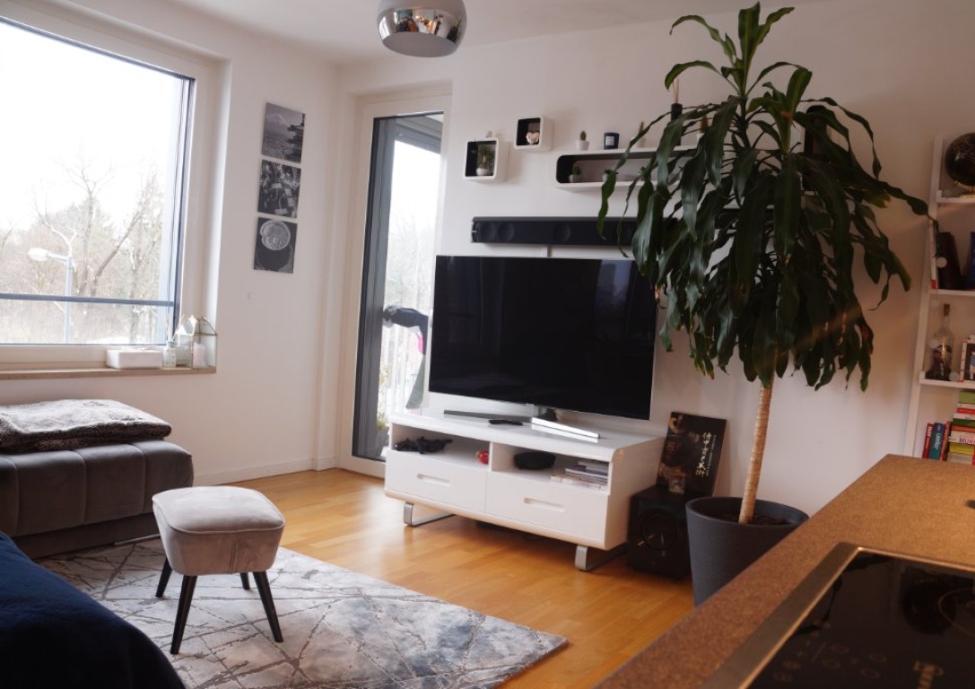 Wohnung Milbertshofen-Am Hart Petuelring - Living room and kitchen