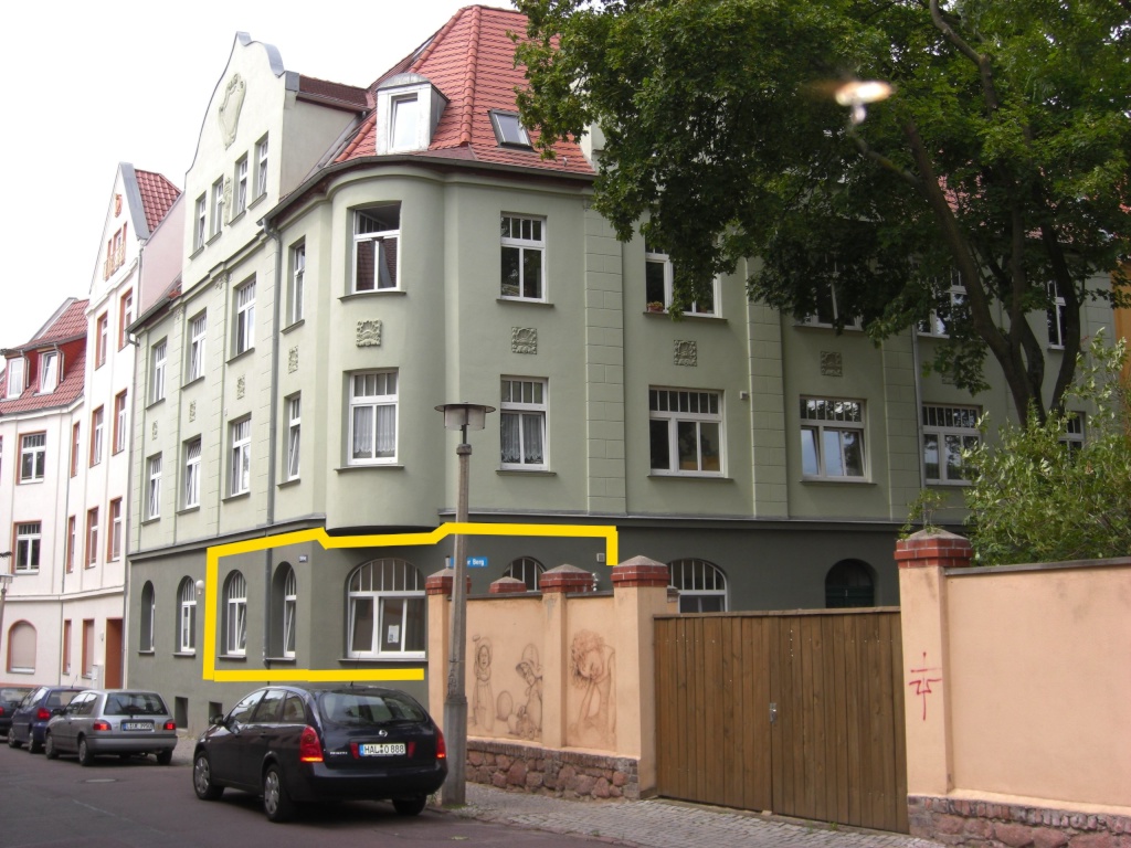 Wohnung Giebichenstein Steiler Berg 1 - Außenansicht