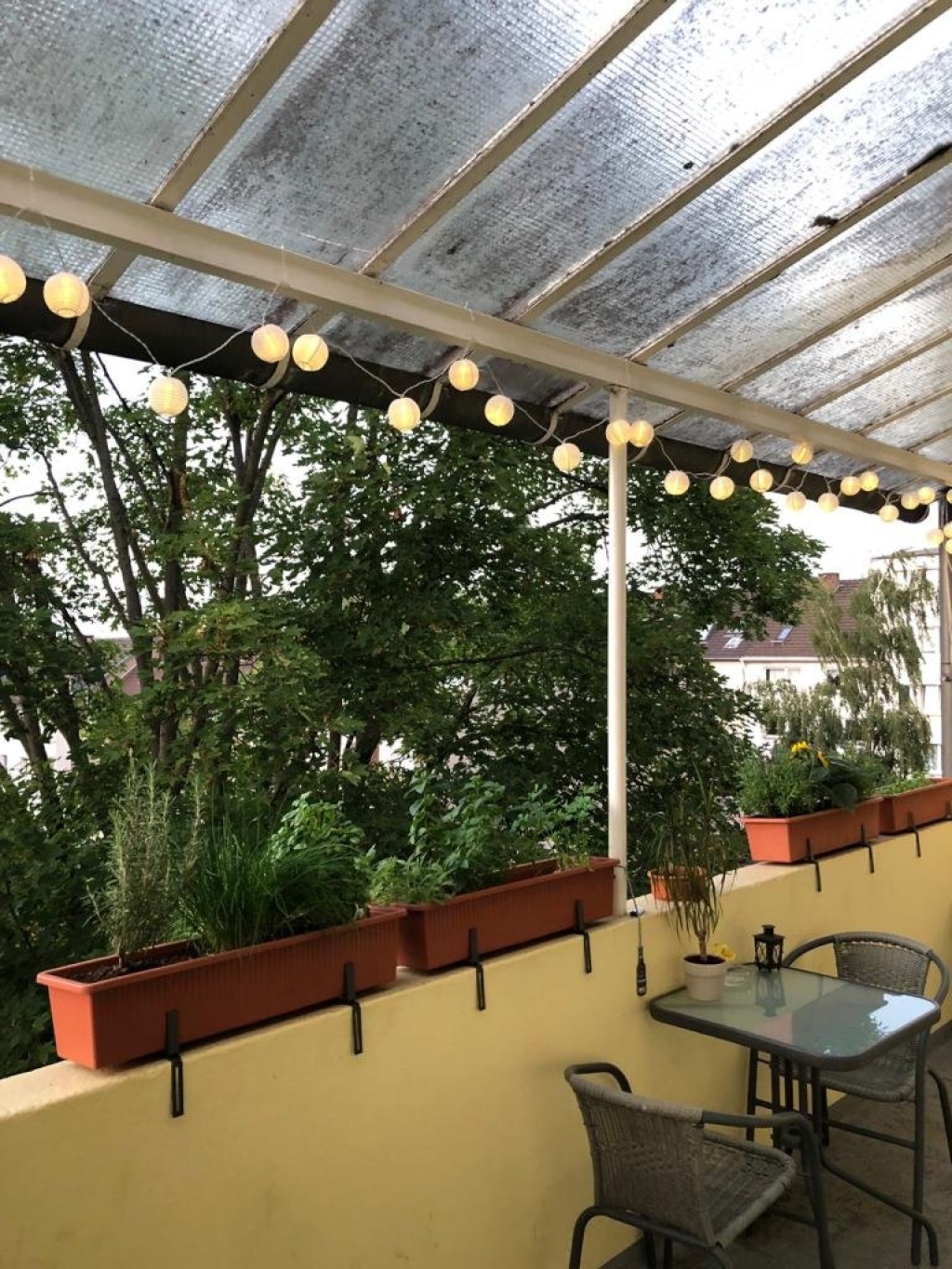 WG-Zimmer Beuel Konrad-Adenauer-Platz - WG-Balkon