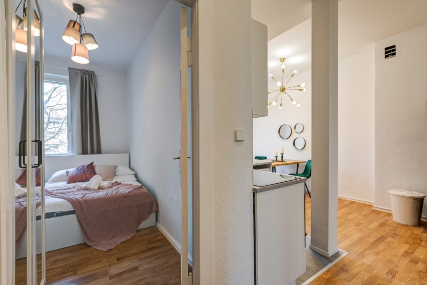 *Mit Anmeldung* Separate living room Newly renovated apartment