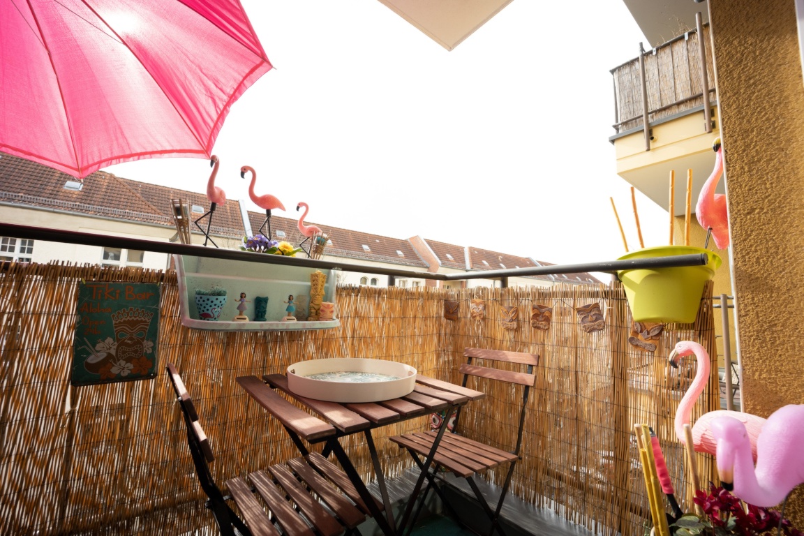 VON 6 OKTOBER bis 5 Nov Rundum Sorglos Paket, 1 zimmer Wohnung mit balkon Prenzlauer Berg, deutsch, spanisch, englisch – Rodenbergstr. 33, 10439 Berlin Prenzlauer Berg – Vorschaubild 13