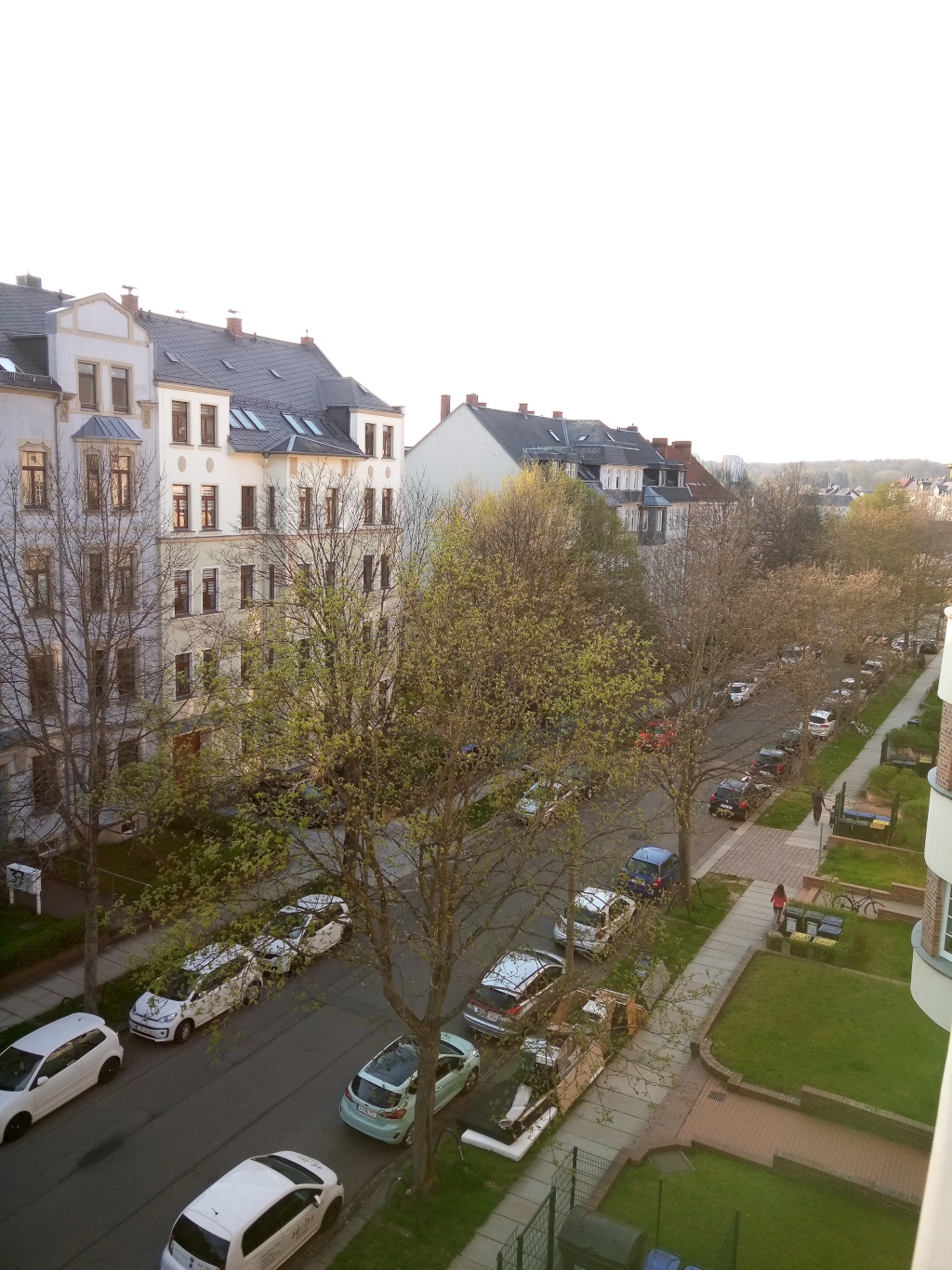 Wohnung Kaßberg Franz-Mehring-Straße 44 - Blick aus Wohnzimmer