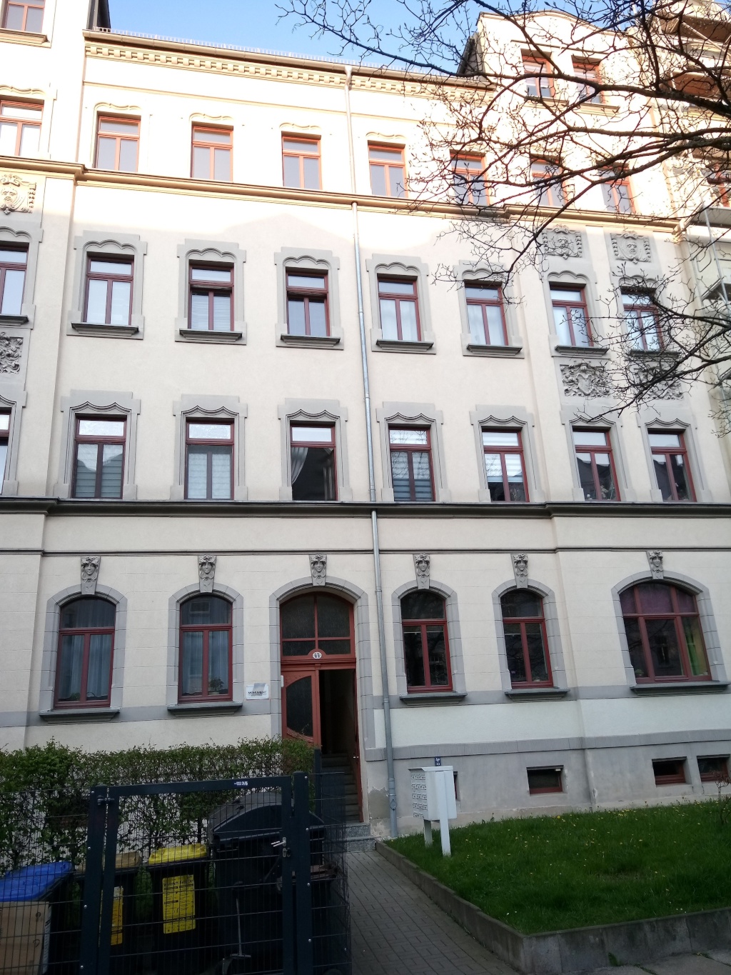 Wohnung Kaßberg Franz-Mehring-Straße 44 - Hausansicht
