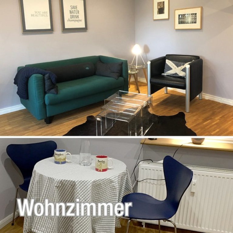 Komplettpreis inkl. Wifi, GEZ, Strom, etc.: ab 01.02.2027 frei: vollausgestattet - Wohnen ( 3 Monate bis 24 Monate) auf Zeit in charmanter Maisonette zentral aber im Grünen - Miete inkl. Aller Nebenkosten – Am Nordbahnhof 9, 38106 Braunschweig Braunschweig – Vorschaubild 6