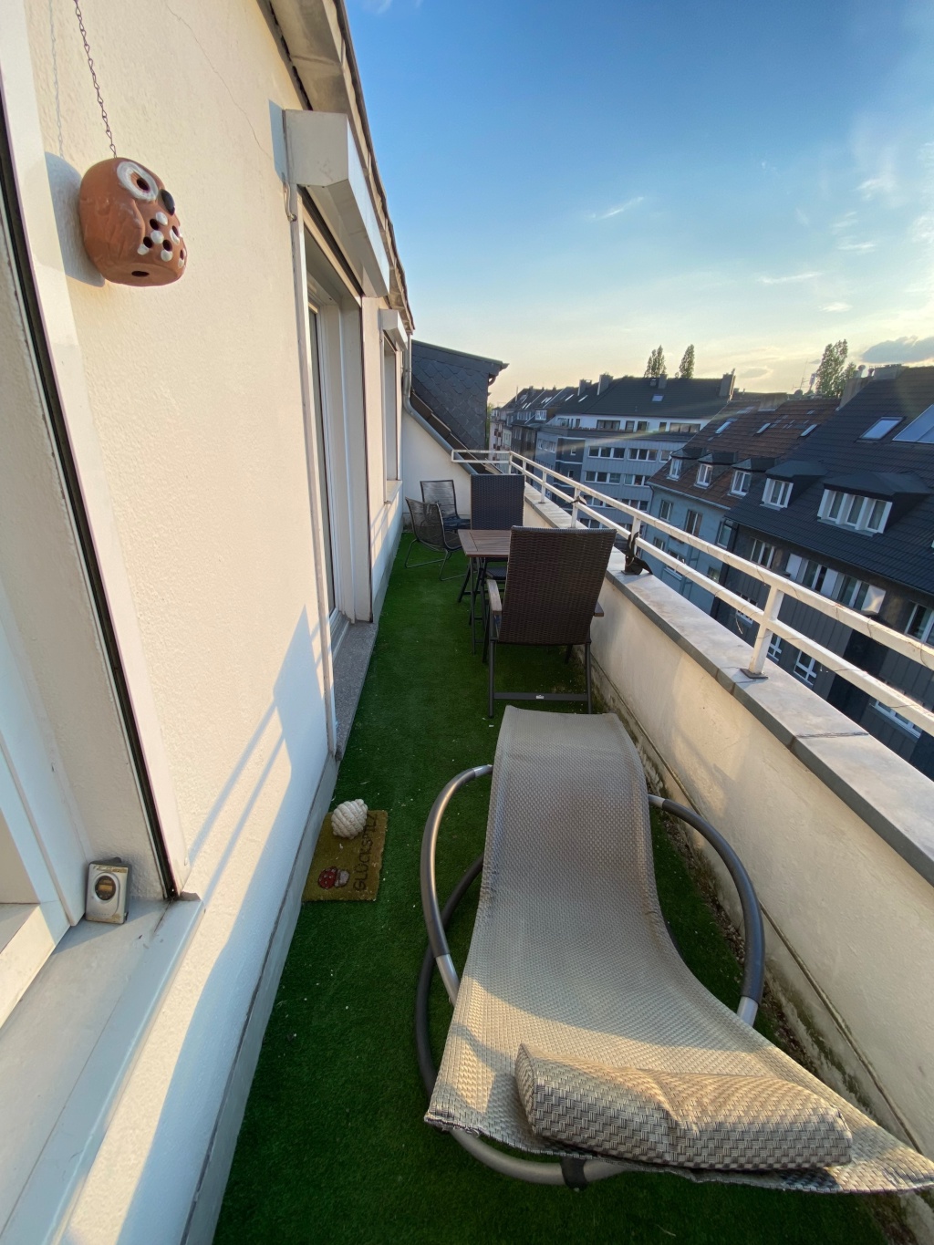 WG-Zimmer Pempelfort Düsselthaler Str. 19 - Balkon 2 balcony 1